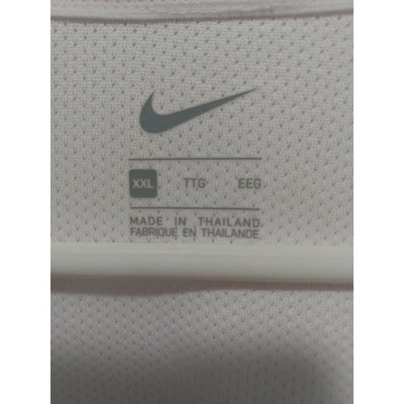 Nike 1/2 Zip White Maroon Coaches Jacket Windbreaker Men's XXL - Picture 5 of 16